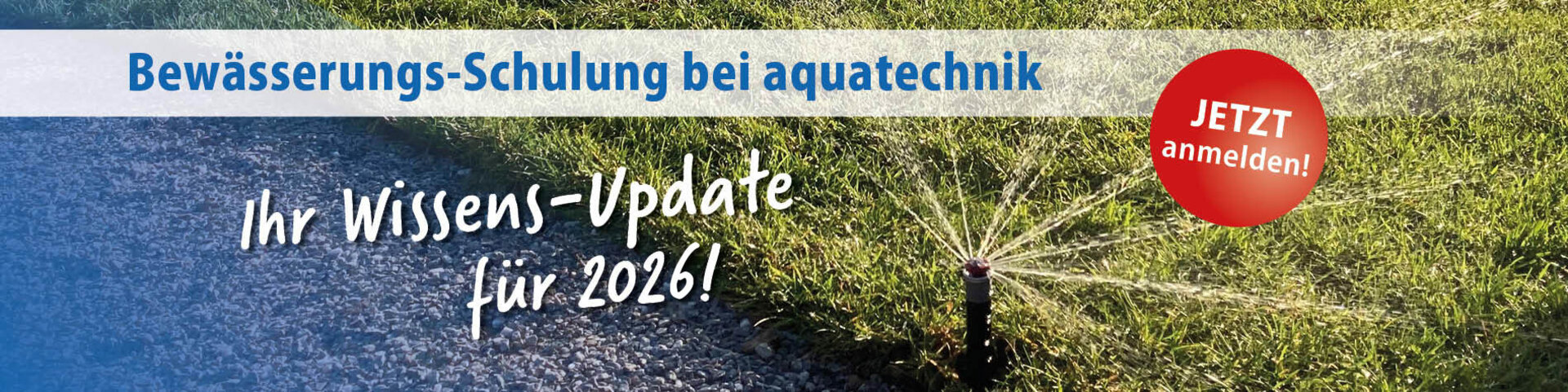 aquatechnik Schulung 2026